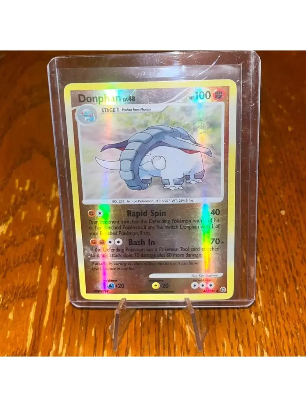 Donphan LV.48 48/132 - Secret Wonders Reverse Holo - HP 100 - 2007
